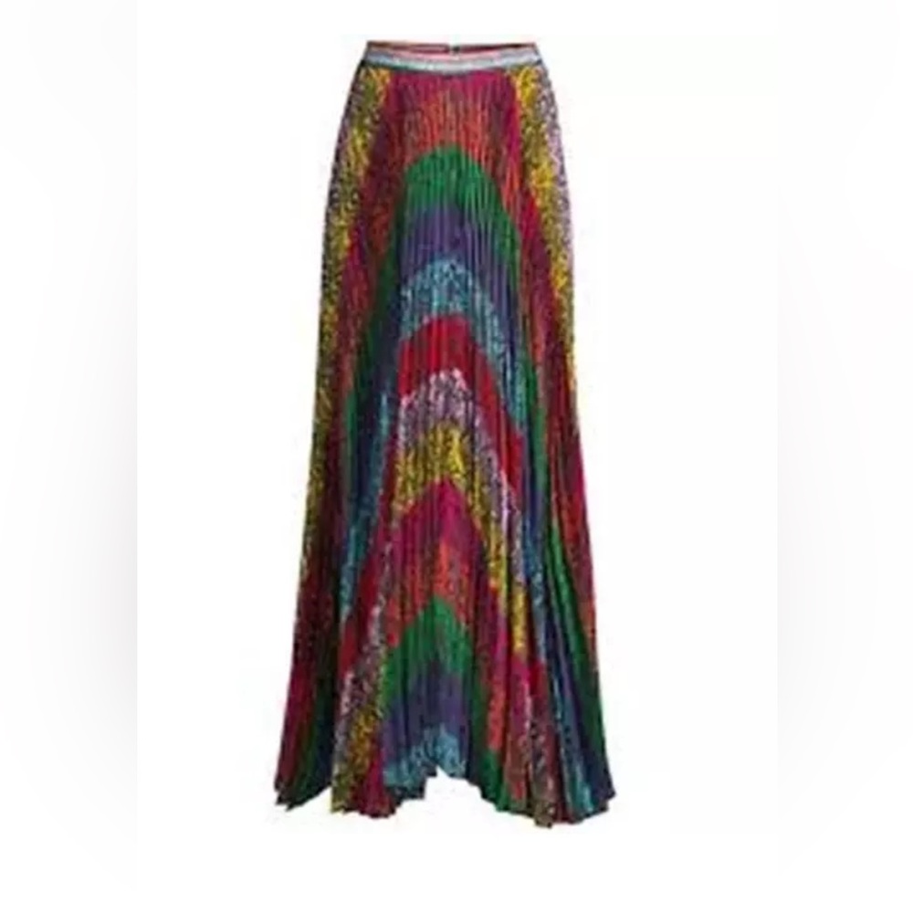 Alice + Olivia Multicolor A-Line Women's Skirt size 8